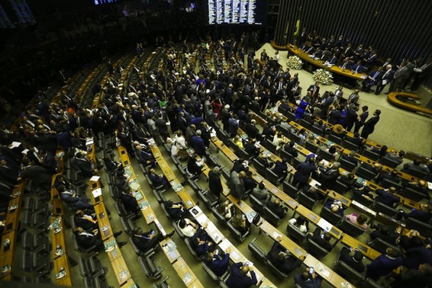 Início da sessão de votação para presidente da Câmara dos Deputados.