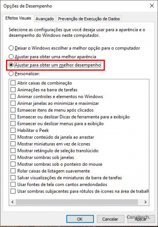 Limar as perfumarias visuais do Windows 10 poupa processamento e garante mais desempenho em jogos