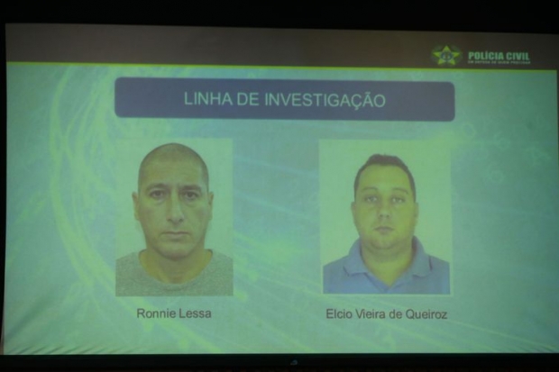 Tomaz Silva/Agência Brasil Polícia Civil fala à imprensa após prisão de suspeitos no caso Marielle Franco e Anderson Gomes no Palácio Guanabara, zona sul do Rio de Janeiro