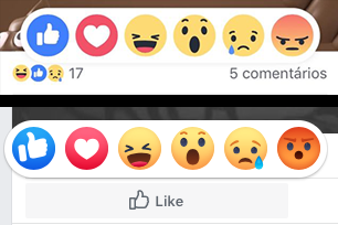Facebook testa novo design para as reações do Messenger e da rede social - 3