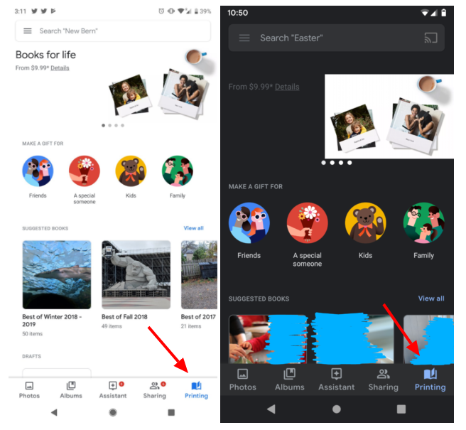 Google testa nova aba para seu app Fotos - 2