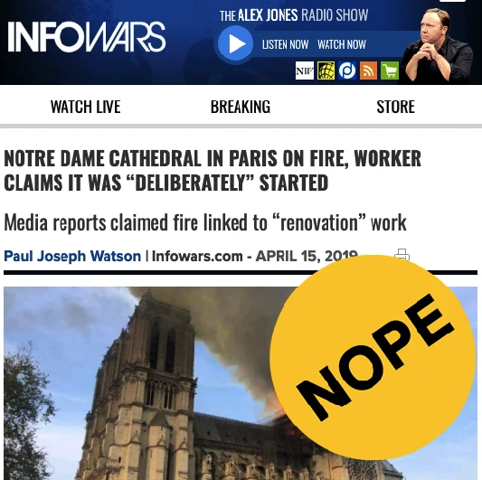Incêndio na Catedral de Notre Dame é prato cheio para mentiras em redes sociais - 3
