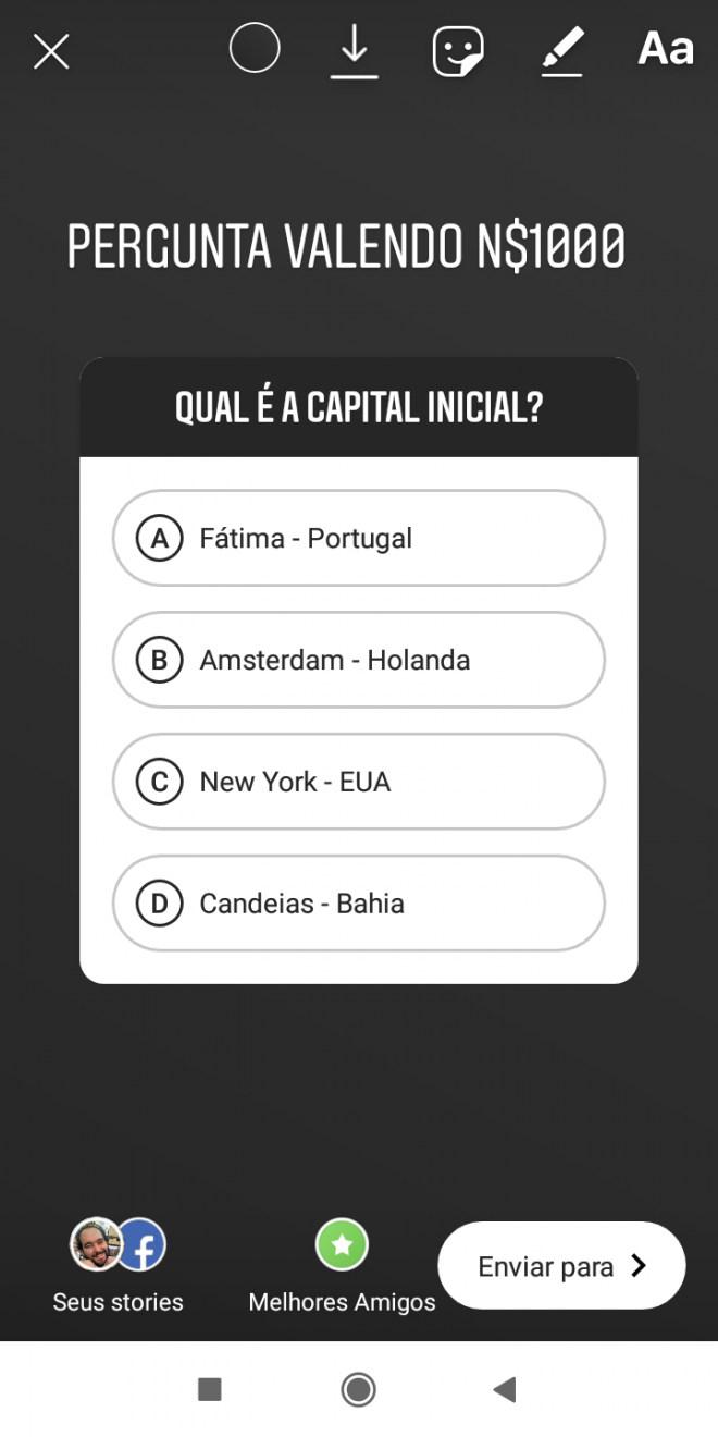 Nova função do Instagram permite criar quizzes para seus seguidores nos Stories - 4