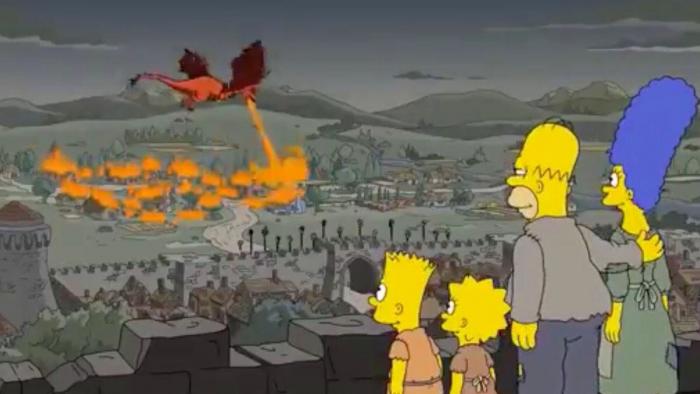 Os Simpsons previram há dois anos os acontecimentos finais de Game of Thrones - 1