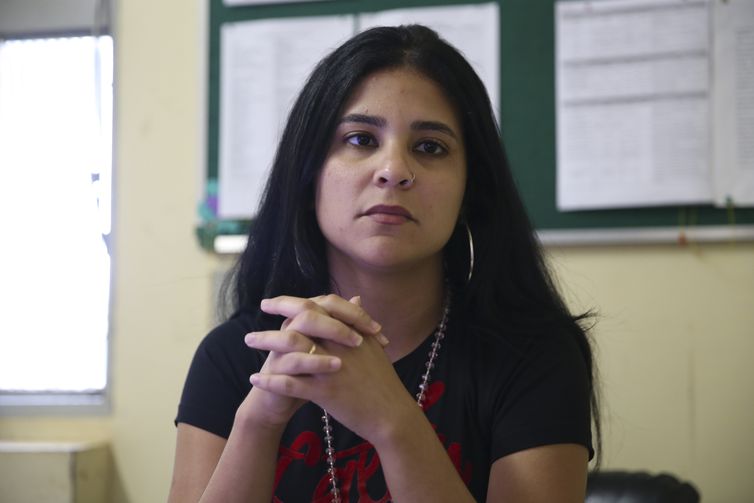 Dia Nacional da Luta Antimanicomial, comemorado em 18 de maio. Na foto, Sara Suene, coordenadora do Centro de Atenção Psicossocial (CAPS) de Sobradinho II (DF).