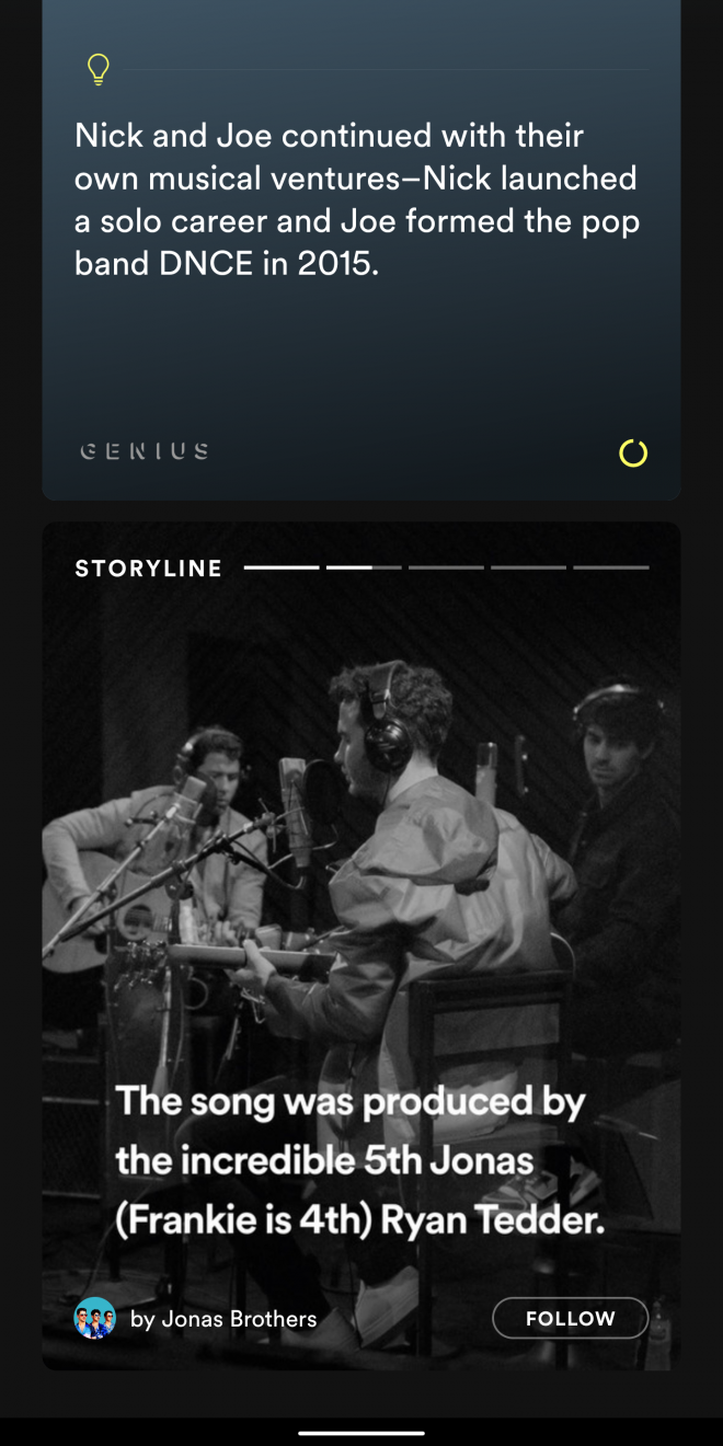 Spotify agora conta histórias por trás das músicas com o “Storyline” - 3