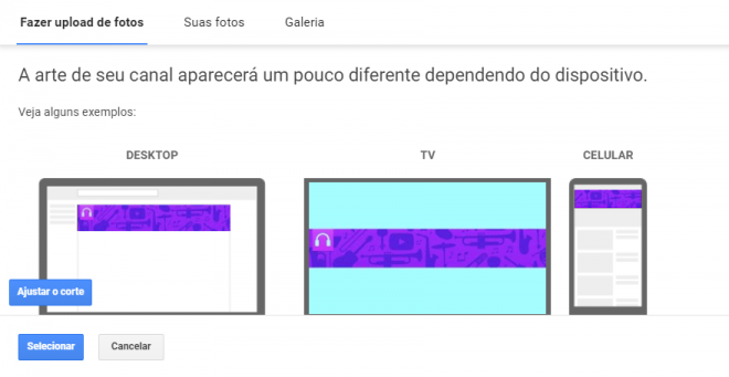 Como fazer uma capa para o seu canal do YouTube - 6