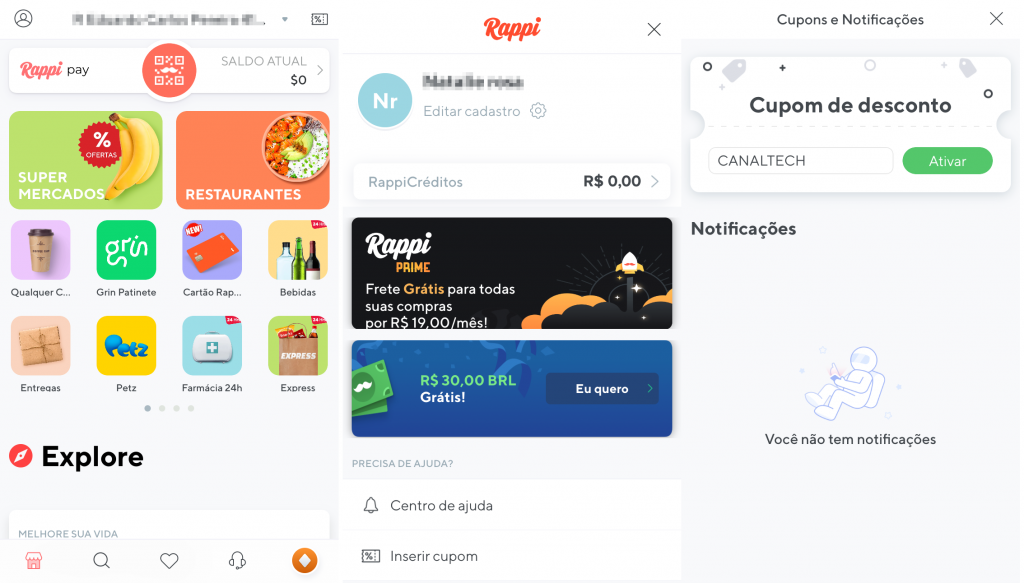 Descubra como conseguir cupom de desconto no aplicativo do Rappi - 2