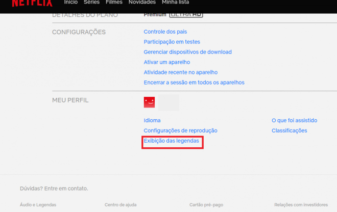 É possível alterar as configurações das legendas na Netflix de um jeito simples - 4