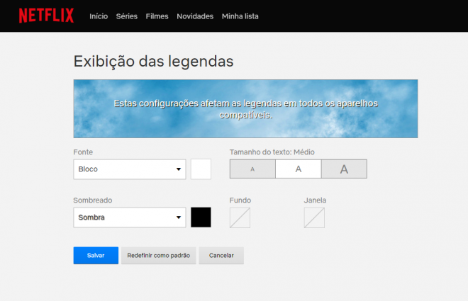 É possível alterar as configurações das legendas na Netflix de um jeito simples - 5