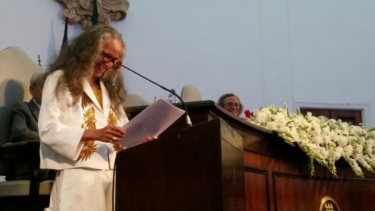 Salvador - Maria Betânia recebe o título de doutor honoris causa da UFBA (Sayonara Moreno/Agência Brasil)
