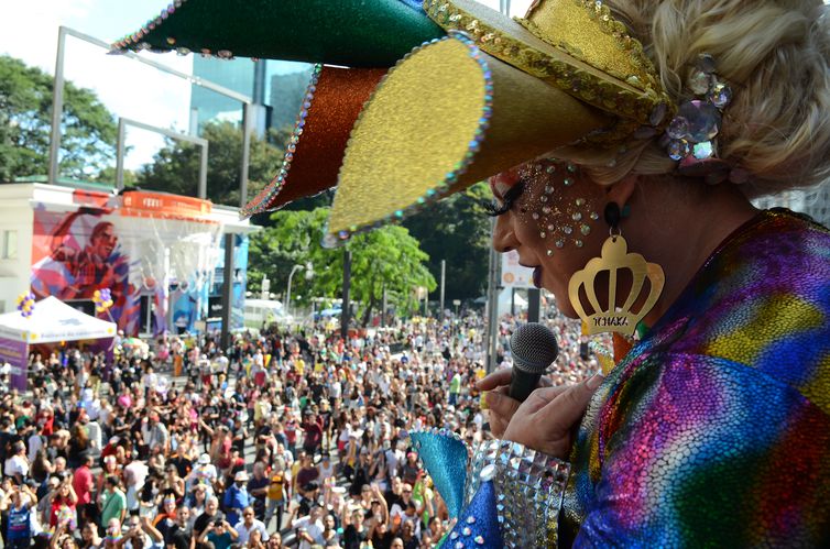 São Paulo - 21ª Parada do Orgulho LGBT em São Paulo lota Avenida Paulista (Rovena Rosa/Agência Brasil)