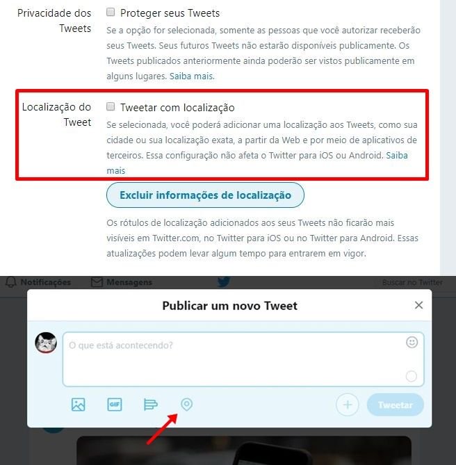 Pouco usada, geolocalização de postagens no Twitter será desativada - 2