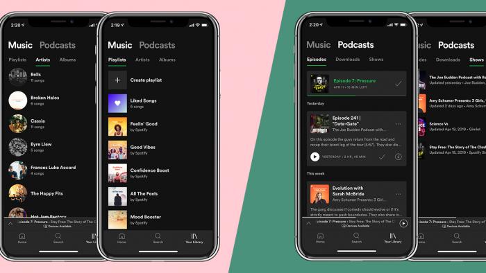 Spotify ganha novos recursos de organização para música e podcasts - 1