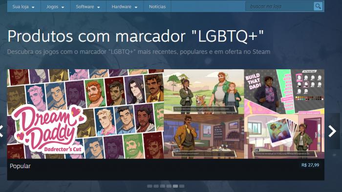 Steam agora tem uma tag que une todos os jogos LGBTQ+ da plataforma - 1