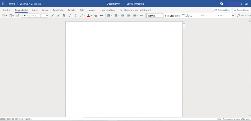 Word online: é possível criar documentos mesmo sem ter o Office instalado - 3