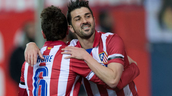 Koke,David Villa