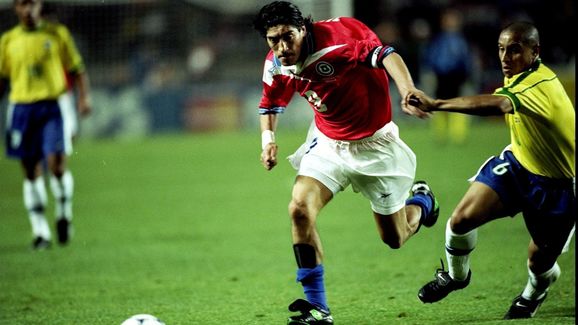 Ivan Zamorano and Roberto Carlos