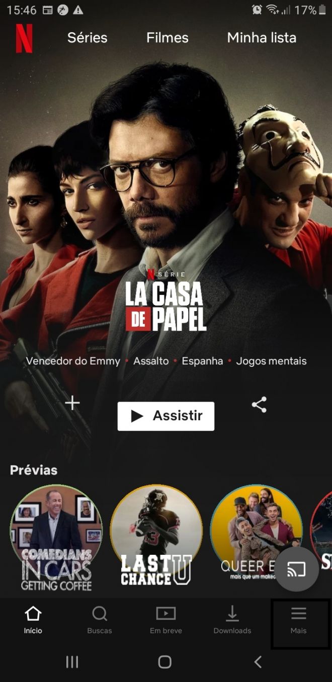 Como apagar o histórico da sua conta na Netflix - 2