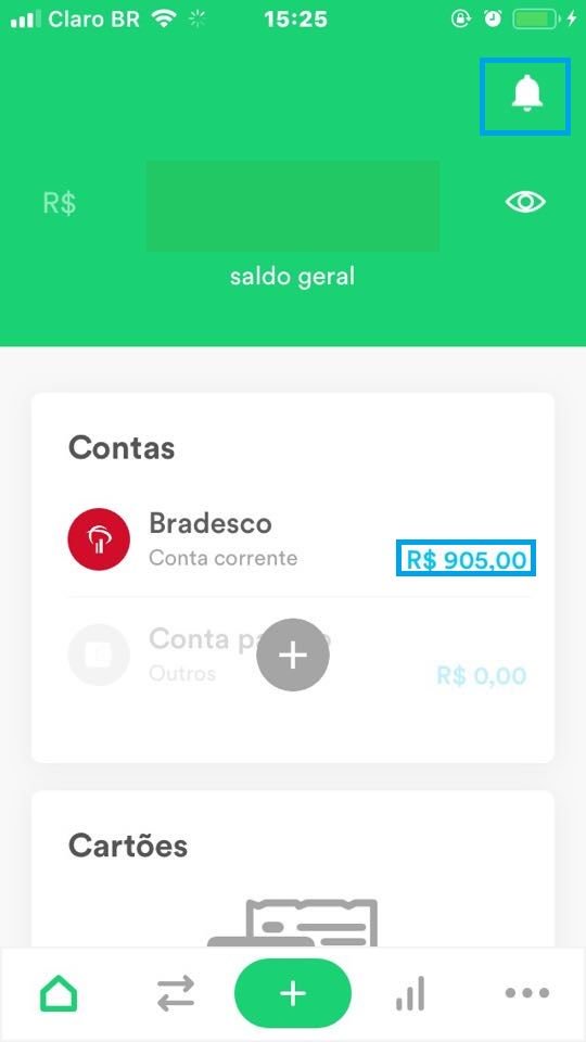 Como controlar seus gastos com o app Organizze - 12