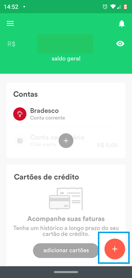 Como controlar seus gastos com o app Organizze - 3