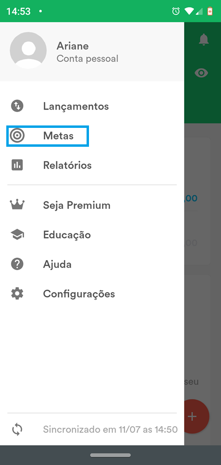 Como controlar seus gastos com o app Organizze - 4