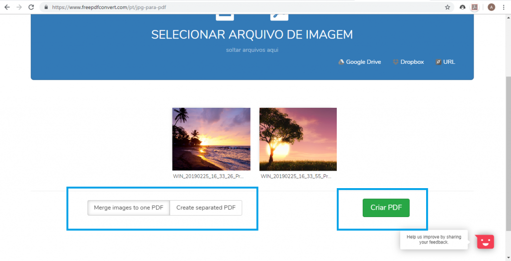 Como converter arquivos JPG para PDF sem fazer download algum - 6