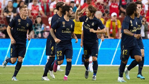 FBL-USA-ICC-REAL MADRID-ARSENAL