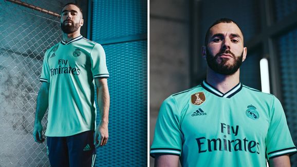 Real Madrid lança terceiro uniforme verde-esmeralda para temporada 2019/20 - 4