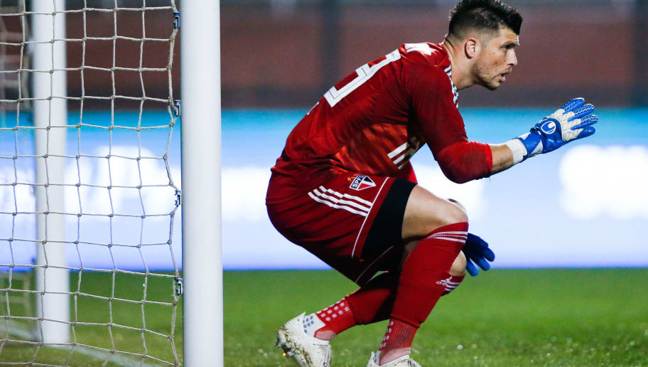 São-paulinos mandam mensagens de apoio para Tiago Volpi após lance do gol palmeirense - 1