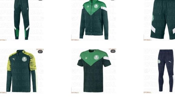 Site vaza suposta linha de uniformes do Palmeiras para 2020 - 2