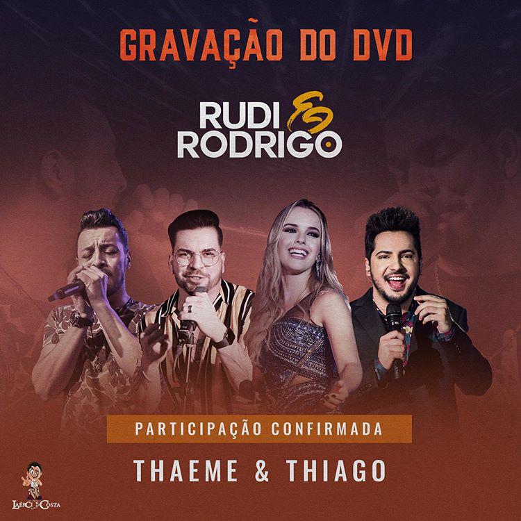 Thaeme & Thiago confirmam participação no DVD de Rudi & Rodrigo - 1