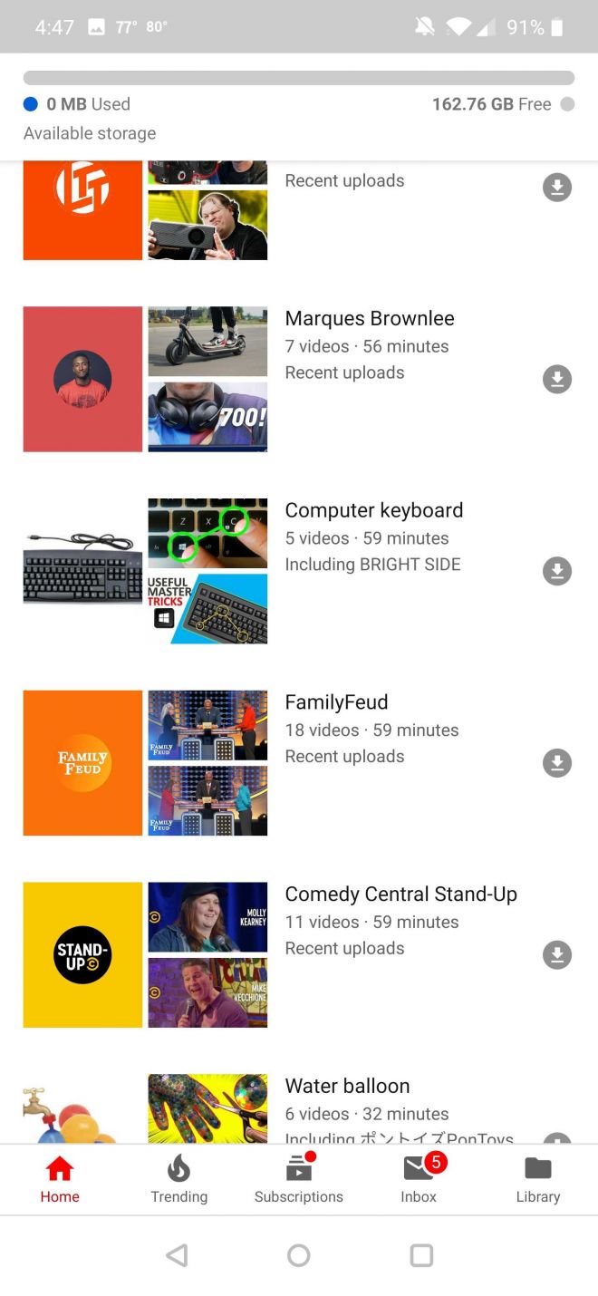 YouTube Premium inaugura nova função de curadoria de vídeos para download - 2