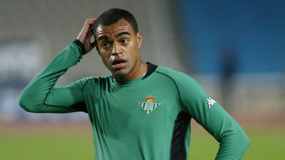 Denilson of Real Betis in action