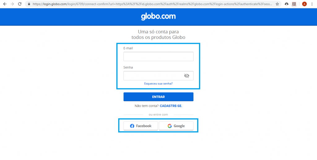 Como assistir a TV Globo online através do Globoplay - 2