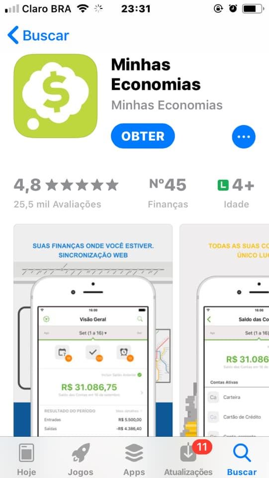 Como controlar melhor seus gastos com o app Minhas Economias - 2