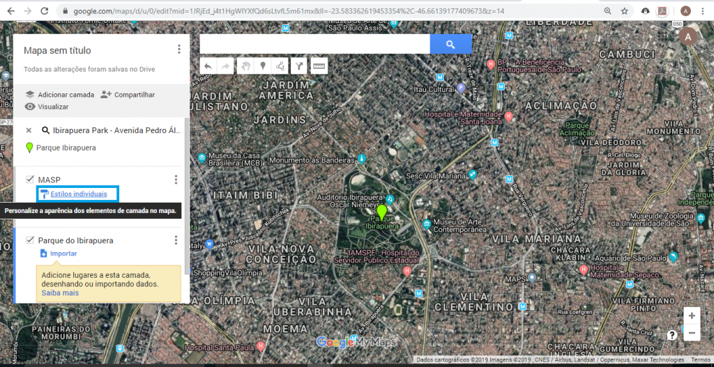 Como criar um mapa personalizado para suas viagens com o My Maps - 8