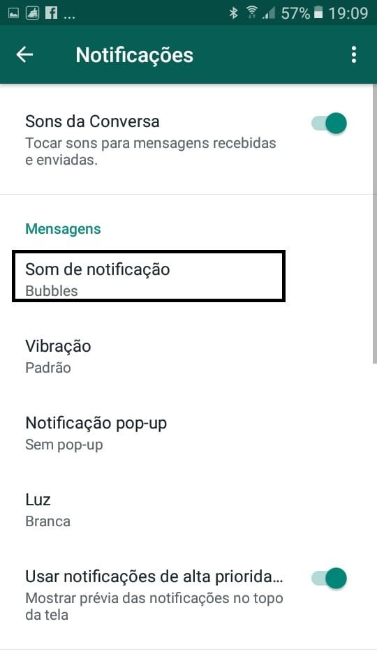 Como mudar o toque do WhatsApp de acordo com cada contato ou grupo - 4