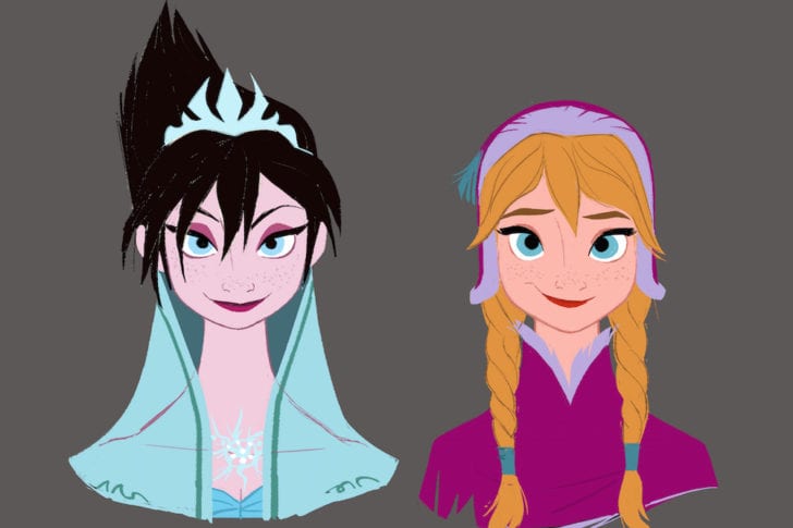 Frozen: Elsa originalmente seria vilã – e morena; veja - 1