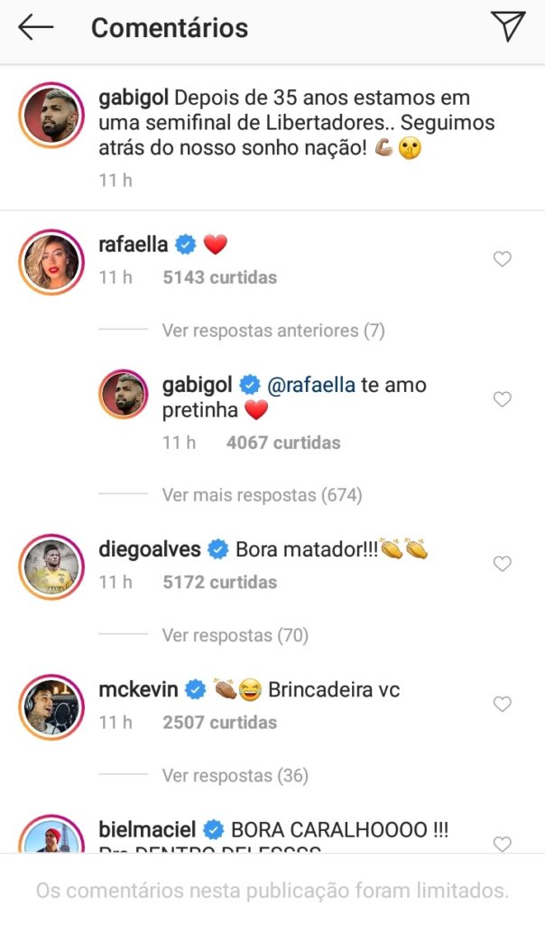 Gabigol se declara para irmã de Neymar, Rafaella Santos: “Te amo pretinha” - 1