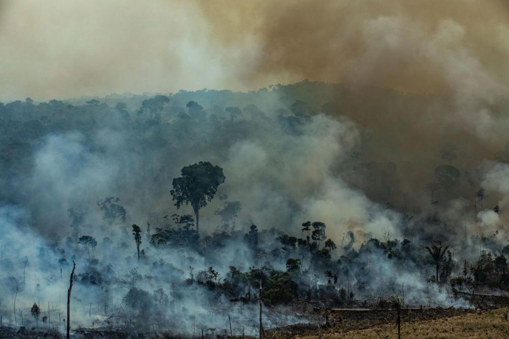 NASA mostra distribuição de monóxido de carbono com queimadas no Brasil - 4