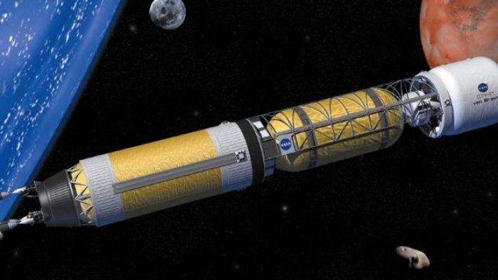 NASA planeja usar energia térmica nuclear em foguetes para chegar a Marte - 1