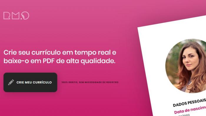 ResumeMaker é uma ótima maneira de se criar um currículo online - 1