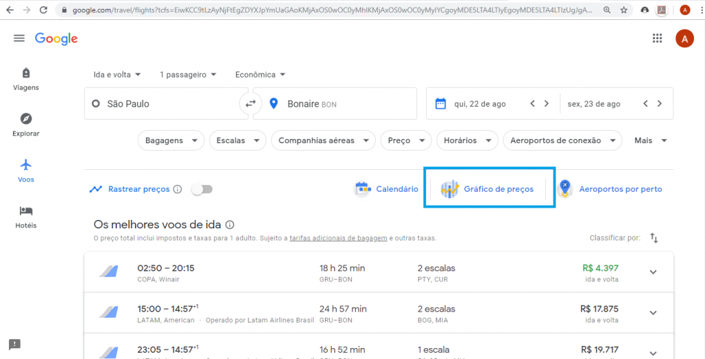 Saiba como achar passagens aéreas baratas no Google Flights - 2