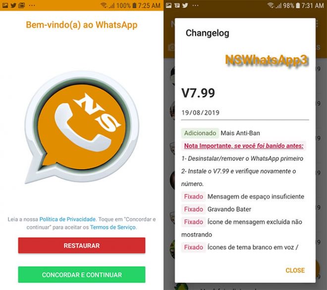 Testamos o NS WhatsApp: essa versão modificada do Zap é segura ou cilada? - 4