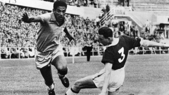 WORLD CUP-1958-BRAZIL-WALES