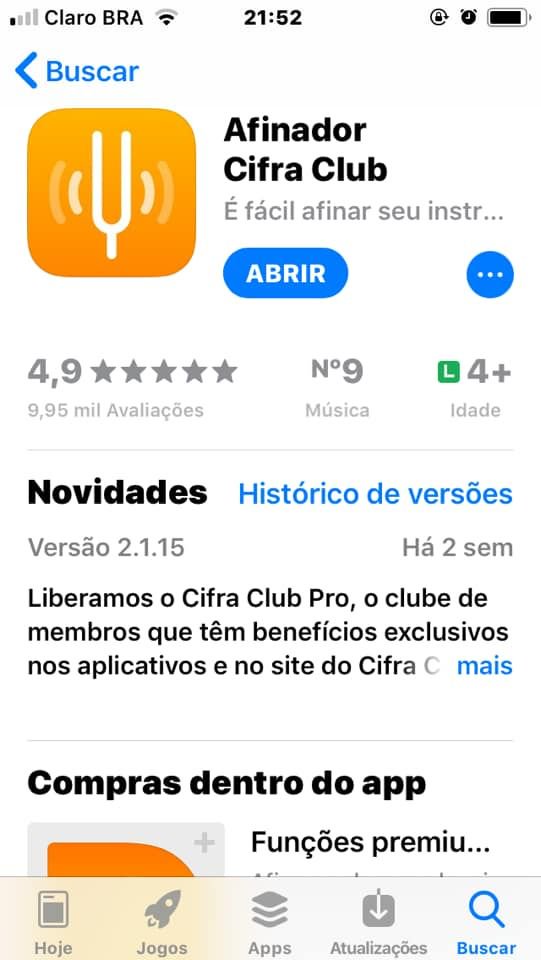 Afinador Cifra Club: veja como usar a ferramenta no PC ou celular - 5