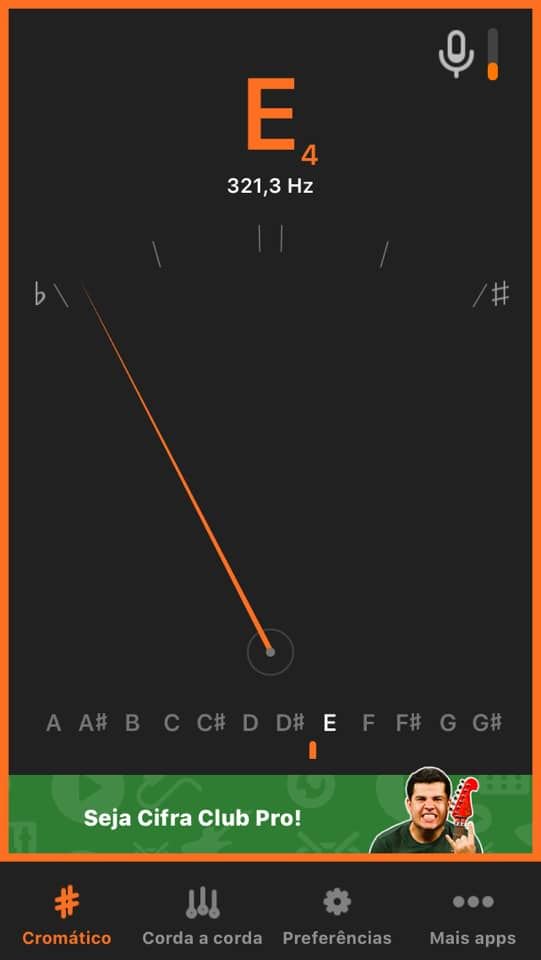 Afinador Cifra Club: veja como usar a ferramenta no PC ou celular - 6