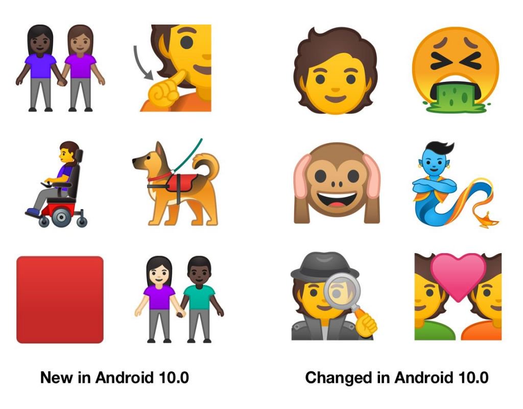 Android 10 chega com emojis novos e atualizações de antigos - 2