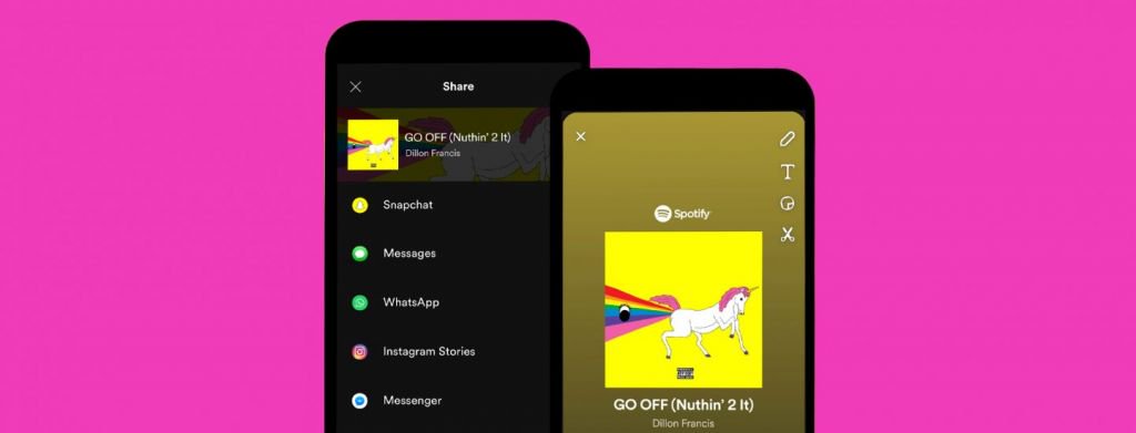 Atualização do Spotify permite compatilhar músicas e podcasts no Snapchat - 2